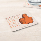 FRIENDS™ | Wat is er niet leuk? Kartonnen Onderzetters (Schuin)