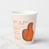 FRIENDS™ | Wat is er niet leuk? Papieren Bekers (Voorkant)