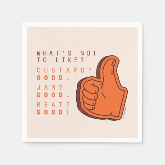 FRIENDS™ | Wat is er niet leuk? Servet (Voorkant)