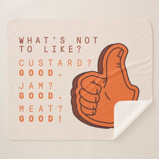 FRIENDS™ | Wat is er niet leuk? Sherpa Deken (Voorkant (horizontaal))