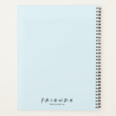 FRIENDS™ Watercolor Iconen Patroon Planner (Achterkant)