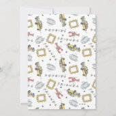 FRIENDS™ Waterverf Icons Baby shower Kaart (Achterkant)