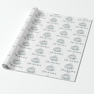 FRIENDS™   Waterverf Koffiemok Cadeaupapier