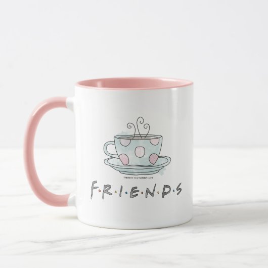 FRIENDS™ | Waterverf Koffiemok Mok (Links)