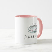 FRIENDS™ | Waterverf Koffiemok Mok (Voorkant rechts)