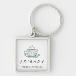 FRIENDS™ Waterverf Koffiemok Sleutelhanger