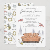 FRIENDS™ | Waterverf repetitie binnenshuis Kaart (Voorkant / Achterkant)