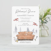 FRIENDS™ | Waterverf repetitie binnenshuis Kaart (Staand voorkant)