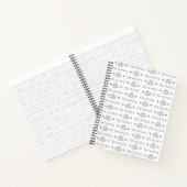 FRIENDS™ | Waterverfpatroon op koffiemok Notitieboek (Binnen)