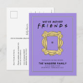 FRIENDS™ | We hebben ons verplaatst Briefkaart (Voorkant / Achterkant)