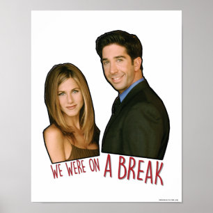 FRIENDS™ We Waren Even Pauze Poster