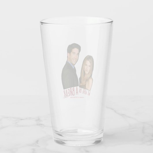 FRIENDS™ | We waren op een pauze Glas (Achterkant)