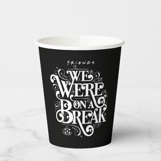FRIENDS™ | We waren op een pauze Papieren Bekers (Links)