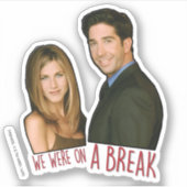 FRIENDS™ | We waren op een pauze Sticker (Voorkant)