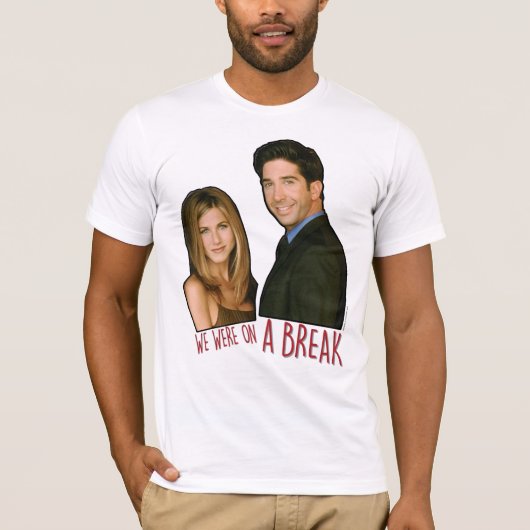 FRIENDS™ | We waren op een pauze T-shirt (Voorkant)