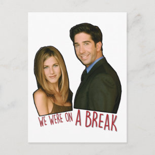 FRIENDS™ We waren op een pauze Uitnodiging Briefkaart