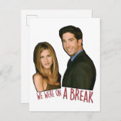 FRIENDS™ | We waren op een pauze Uitnodiging Briefkaart (Voorkant / Achterkant)