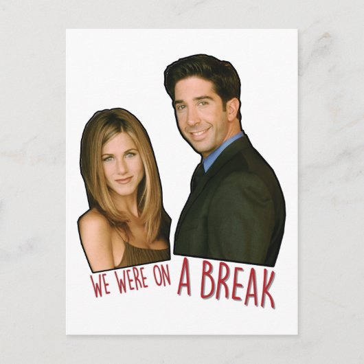 FRIENDS™ | We waren op een pauze Uitnodiging Briefkaart (Voorkant)