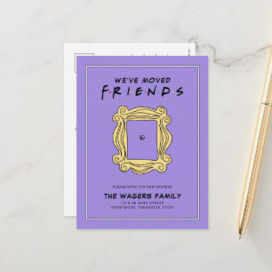 FRIENDS™   We zijn verhuisd  Briefkaart