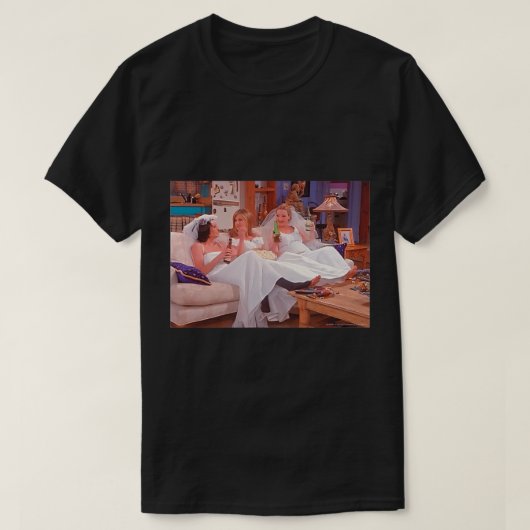 Friends Wedding Dresses Foto T-Shirt (Design voorkant)