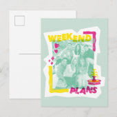 FRIENDS™ | Weekendplannen Briefkaart (Voorkant / Achterkant)