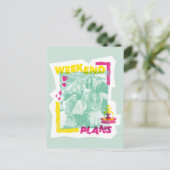 FRIENDS™ | Weekendplannen Briefkaart (Staand voorkant)