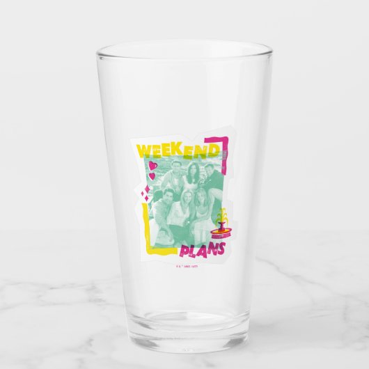 FRIENDS™ | Weekendplannen Glas (Voorkant)