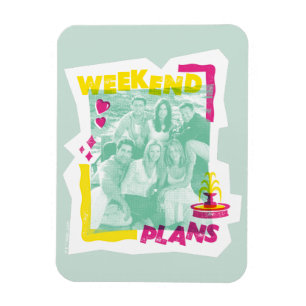 FRIENDS™ Weekendplannen Magneet