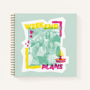 FRIENDS™ Weekendplannen Notitieboek