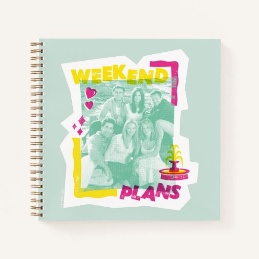 FRIENDS™ | Weekendplannen Notitieboek (Voorkant)