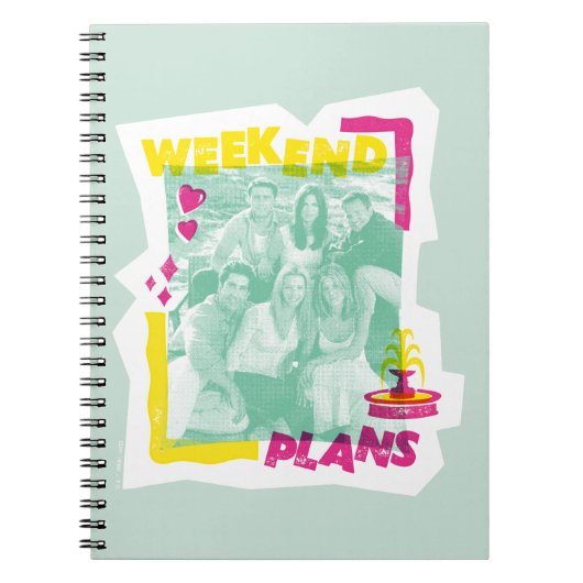 FRIENDS™ | Weekendplannen Notitieboek (Voorkant)