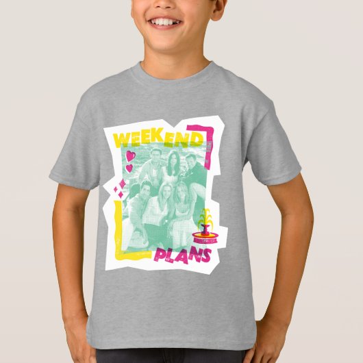 FRIENDS™ | Weekendplannen T-shirt (Voorkant)