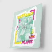 FRIENDS™ | Weekendplannen Vierkante Klok (Hoek)