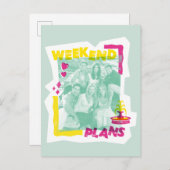 FRIENDS™ | Weekplannen Briefkaart (Voorkant / Achterkant)