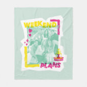 FRIENDS™ | Weekplannen Fleece Deken (Voorkant)