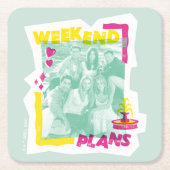 FRIENDS™ | Weekplannen Kartonnen Onderzetters (Voorkant)