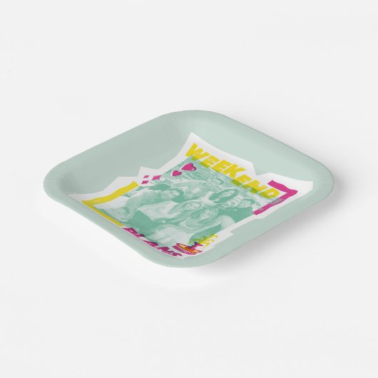 FRIENDS™ | Weekplannen Papieren Bordje (Gebogen)