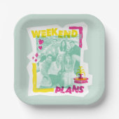 FRIENDS™ | Weekplannen Papieren Bordje (Voorkant)