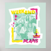 FRIENDS™ | Weekplannen Poster (Voorkant)