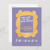 FRIENDS™ | Welkom bij de prijsopgave voor de echte Briefkaart (Voorkant / Achterkant)
