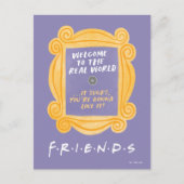 FRIENDS™ | Welkom bij de prijsopgave voor de echte Briefkaart (Voorkant)