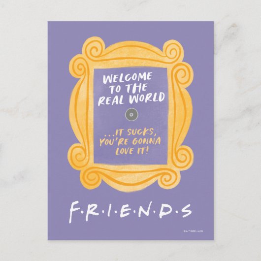FRIENDS™ | Welkom bij de prijsopgave voor de echte Briefkaart (Voorkant)