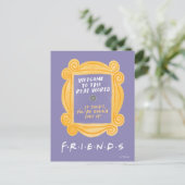 FRIENDS™ | Welkom bij de prijsopgave voor de echte Briefkaart (Staand voorkant)