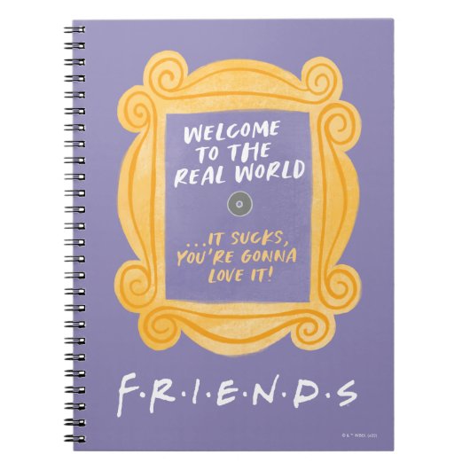 FRIENDS™ | Welkom bij de prijsopgave voor de echte Notitieboek (Voorkant)