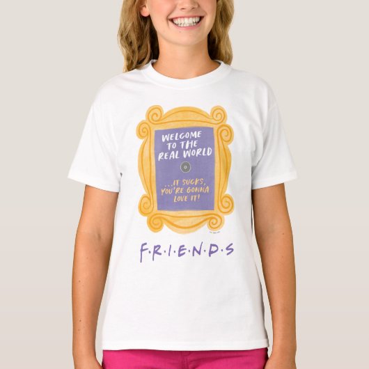 FRIENDS™ | Welkom bij de prijsopgave voor de echte T-shirt (Voorkant)