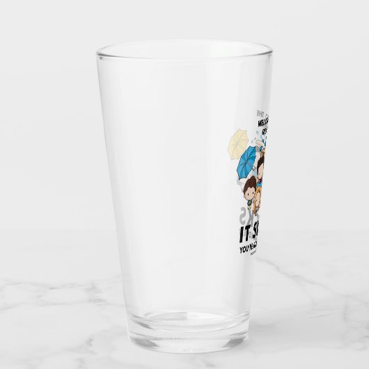 FRIENDS™ | Welkom bij de Real World Chibi Glas (Rechts)