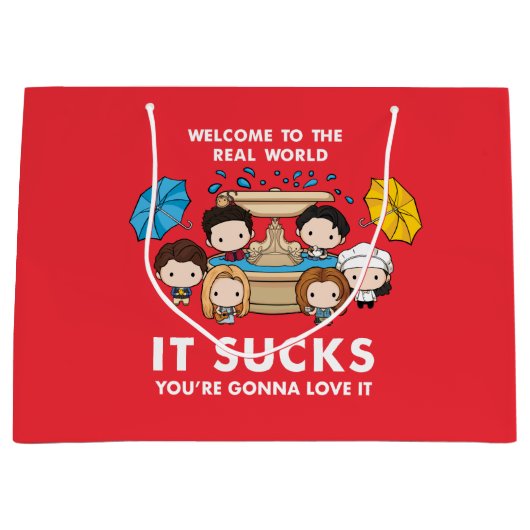 FRIENDS™ | Welkom bij de Real World Chibi Groot Cadeauzakje (Voorkant)