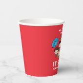 FRIENDS™ | Welkom bij de Real World Chibi Papieren Bekers (Voorkant)