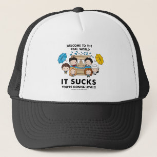 FRIENDS™   Welkom bij de Real World Chibi Trucker Pet