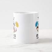 FRIENDS™ | Welkom in de echte wereld Chibi Grote Koffiekop (Voorkant)